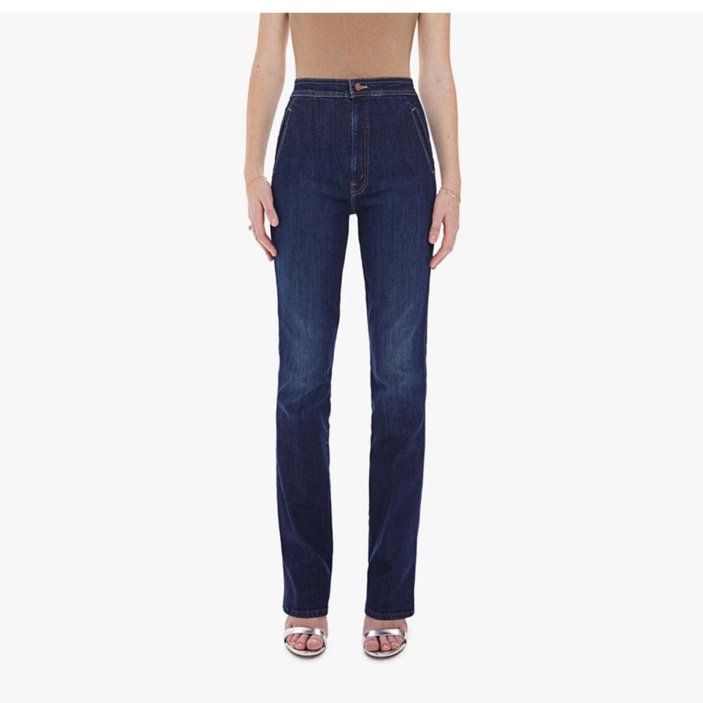 Mother High Waist Smokin’ Double Welt Heel — New! Size 31!